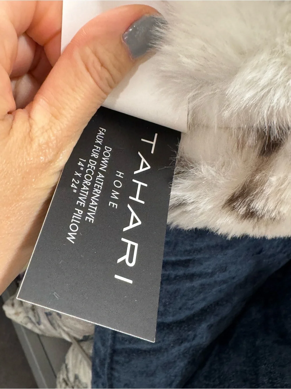 Tahari luxurious faux